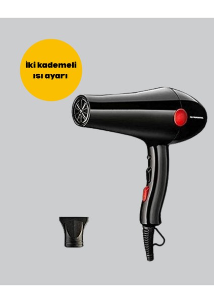 2200W Güçlü Motorlu Ergonomik Fön Makinesi - EG001S-4R3D06 fırsatları