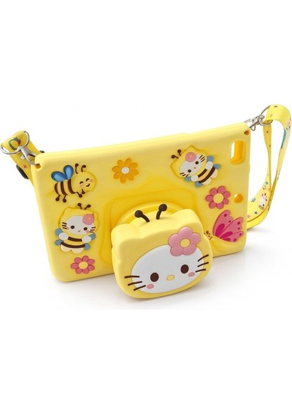 iPad Air 5.nesil 10.9 Inç A2588 A2589 Arılı Standlı Askılı Kılıf Tablet Kalemi+Kirilmaz Cam modelleri