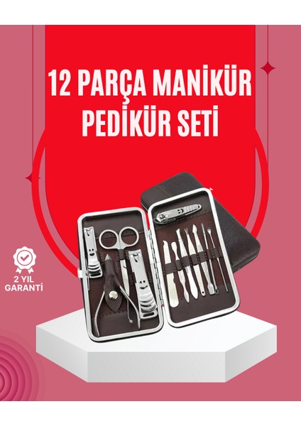 Şık ve Dayanıklı Çok Amaçlı Kişisel 12 Bakım Seti - EG001S-4R2NA5