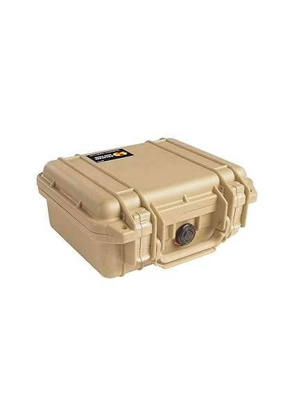 Pelican 1200 Fall Köpük Kamera Için – Desert Tan 1200 With Foam Kahverengi 1200-000-190