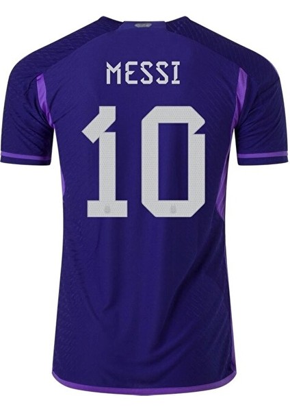 Arjantin 2022 Dünya Kupası Lionel Messi Deplasman Forması fiyatları