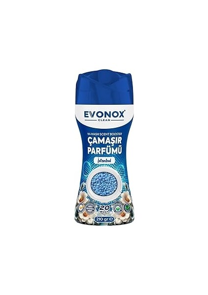 Evonox Clean Granül Çamaşır Parfümü & Çamaşır Yumuşatıcı (Istanbul Kokusu)