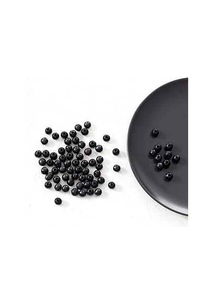 Bimotif Tahta Boncuk, Gotik 50 Gr. (Siyah) Siyah