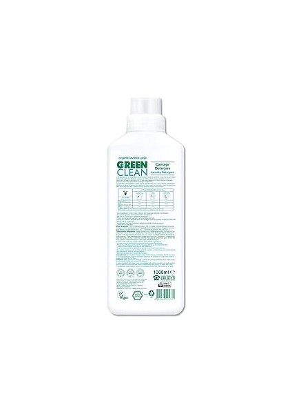 Green Clean Sıvı Çamaşır Deterjanı Lavanta 1 Litre