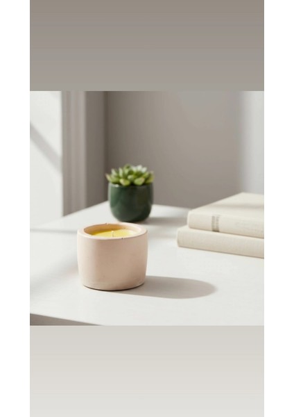 Citrus Spice Balance – %100 Soya Wax Portakal Tarçın Aromaterapi Mumu