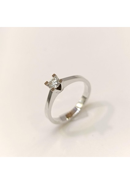 0.24CT G Color Tek Taş Pırlanta Yüzük 18 Ayar Altın Hd Videolu fırsatları