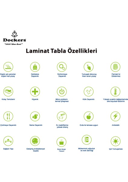 Çipa Laminat Tabla Masa (80X140) - Dark Emperador fiyatları