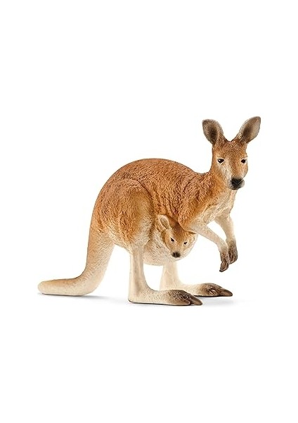 Schleich 14756 – Okuyan Kanguru, Çok Renkli