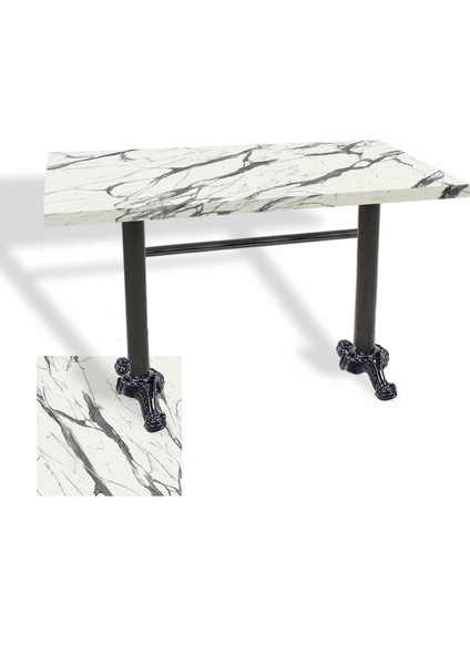 Çipa Laminat Tabla Masa (70X110) - Afyon Marble