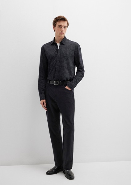 Siyah Kadife Pantolon 0010509-900