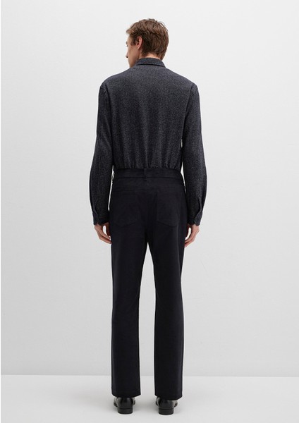 Siyah Kadife Pantolon 0010509-900 fırsatları