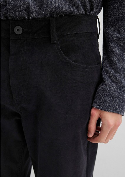 Siyah Kadife Pantolon 0010509-900 indirimleri