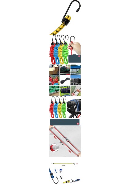 Turk Gergili Bagaj Lastiği 2 Kancalı 4 Lü Paket fiyatları