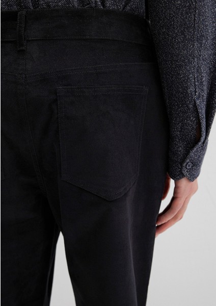 Siyah Kadife Pantolon 0010509-900