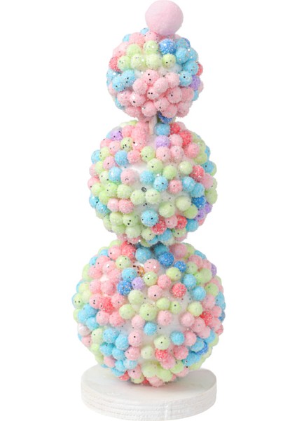 Renkli Şeker Top Dekor 22CM, Tatlı ve Neşeli Süsleyici, Partilere Özel
