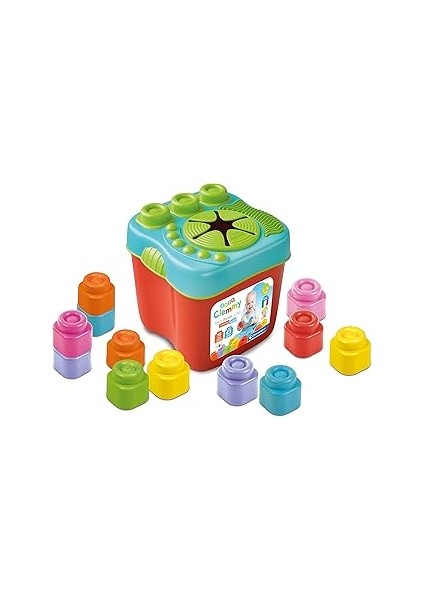 17807 Clemmy - Yumuşak Blok Kovası - 15 Parça 6-36 Ay