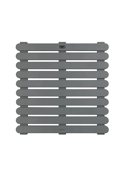 Wenko Iç ve Dış Mekan Banyo Paspası Gri 55 x 55 cm Duş Paspası, Duş Paspası, Banyo Paspası, Yüzme H