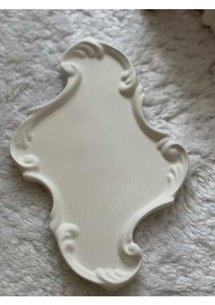 Dekoratif Vintage Tepsi - Takı Tabağı - Çekim Tabağı - Dantel Kenarlı Yüzük Tepsisi Oymalı Model modelleri