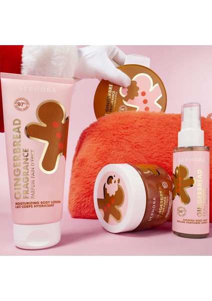 Gingerbread Zencefilli Kurabiye Kokulu 5’li Vücut Bakım Seti + Pelüş Çanta Hediyeli fiyatları