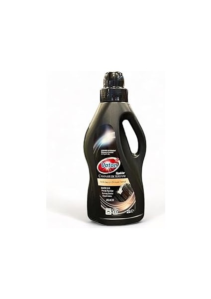 Vatan Sıvı Çamaşır Deterjanı Siyah 2000 ml