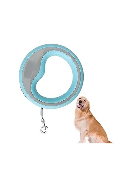 Kanji Otomatik Köpek Gezdirme Tasması – | 2.5 Metre Geri Çekilebilir Plastik Tasma – Ergonomik