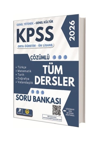 Tasarı Yayınları Kpss Orta Öğretim-Ön Lisans Soru Bankası