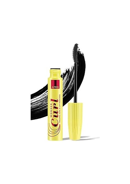 Avon Wondercurl Hacim, Kıvırma ve Kaldırma Etkili Maskara Blackest Black