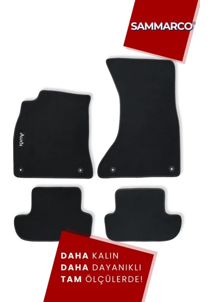 Audi A3 2002 Halı Paspas Velur Paspas Kumaş Paspas Oto Paspas