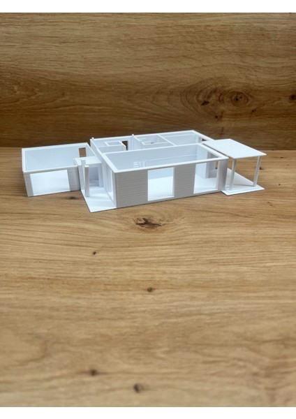 Modern Aile Evi - Proje ve Hobi Amaçlı ( Boyanabilir ) modelleri