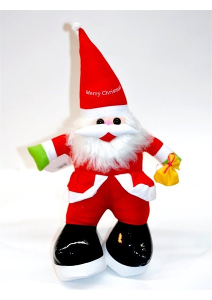 Kırmızı Noel Baba 60CM, Sevimli ve Dekoratif Hediye ve Yılbaşı Süsü
