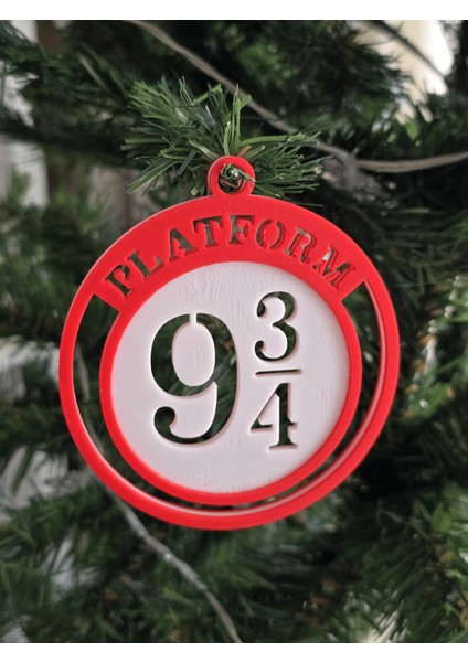 Renkli 3D Baskı Büyülü Yılbaşı Süsü Seti, Dekoratif Figürler, Eğlenceli ve Şık Tasarım indirimleri