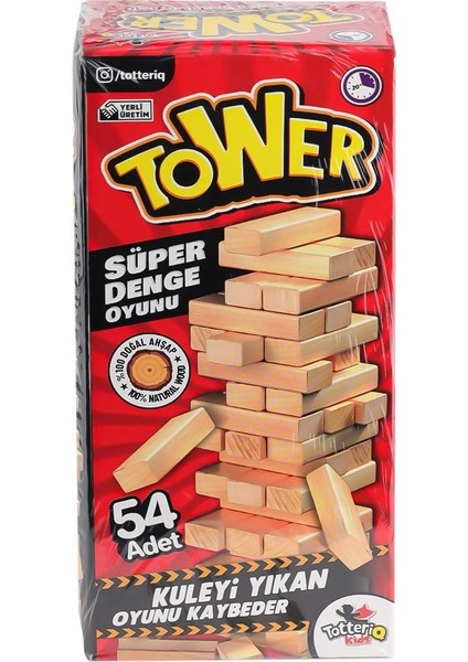 7314 Tower Denge Oyunu 54 Parça -Totteriq