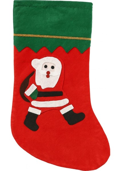 Neşeli Renkli Noel Temalı Keçe Çorap Yılbaşı Süsü Dekorasyonu fiyatları