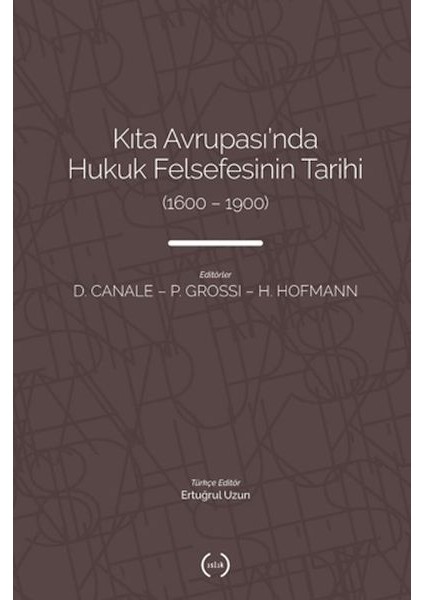 Kıta Avrupası'nda Hukuk Felsefesi'nin Tarihi (1600 – 1900)
