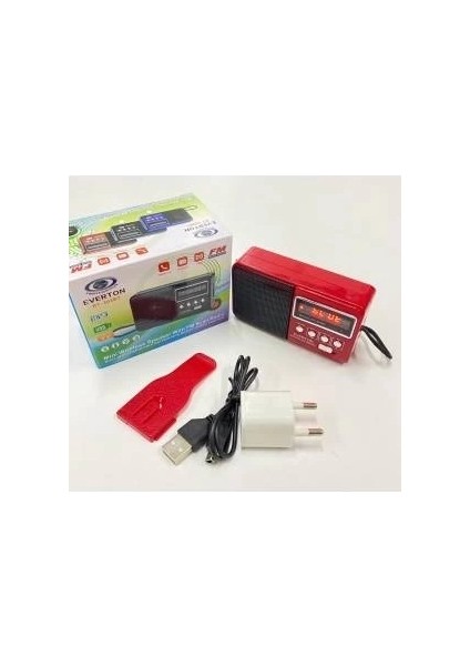 RT-303 USB ve Micro Kart Girişli Manuel El Radyosu