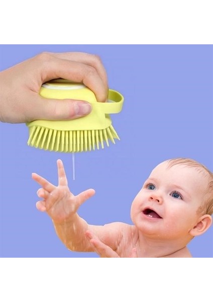 ® Yumuşak Silikon Malzemeli Esnek Jel Hazneli Masaj Fonksiyonlu Etkili Banyo Duş Kese Lifi fiyatları