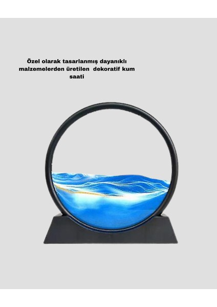 Dekoratif Kum Saati – Şık Masa Üstü Aksesuar Dayanıklı Malzeme Modern ve Kla - EG001S-4R24O fiyatları