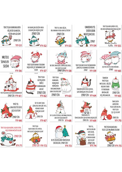 Kişiye Özel Yeni Yıl Sürpriz Temalı Konsept Hediye Kutusu Arkadaşa, Sevgiliye, Aileye Sürpriz Hediye Seti- (100 Yeni Yıl Model) indirimleri