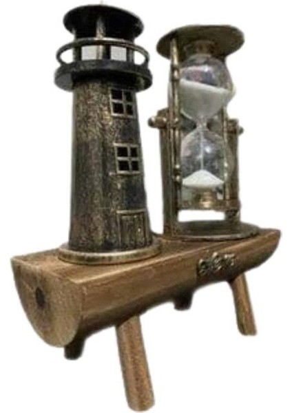 Hediyelik Kum Saati Retro Dekoratif Deniz Feneri Kum Saati - EG001S-4RARZ2 fırsatları