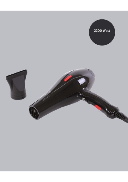 2200 Watt Profesyonel Saç Kurutma Makinesi Ac Motorlu Yüksek Performanslı - EG001S-4RCXV6 indirimleri