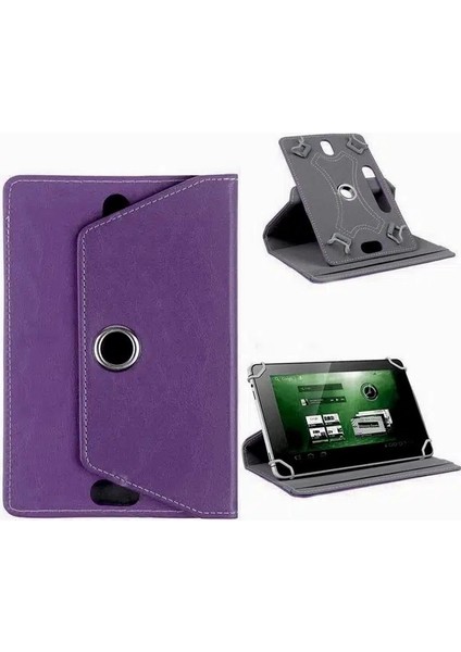 Dark Evopad M7420X5 (3g) - 7" Uyumlu Koruyucu Standlı Kapaklı Üniversal Tablet Kılıfı