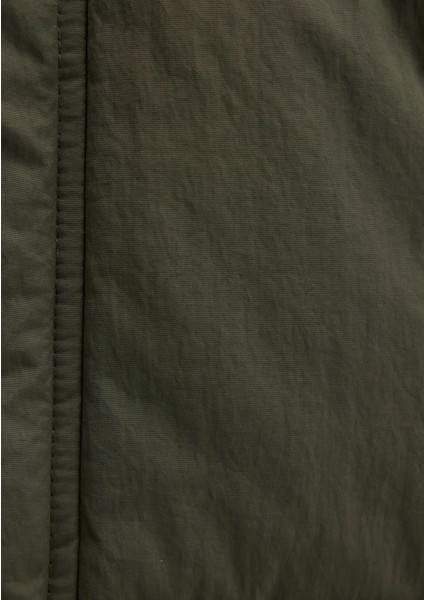 Kapüşonlu Haki Ceket 0110683-80714