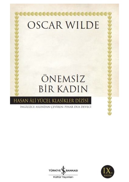 Önemsiz Bir Kadın - Hasan Ali Yücel Klasikleri