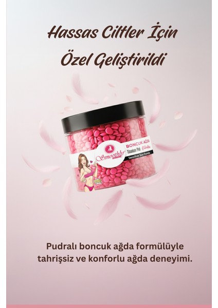 4 Adet Mix Soyulabilen Boncuk Ağda 1200G+ 4 Adet Karınca Yumurta Yağ + 4 Spatula | Yedek Boncuk Set modelleri