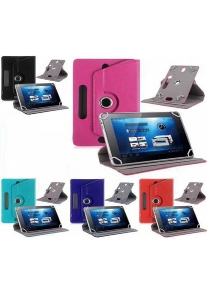 Asus Fonepad 7 (ME372CG) 7" Uyumlu Koruyucu Standlı Kapaklı Üniversal Tablet Kılıfı fiyatları