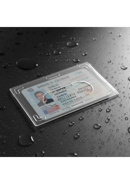 Pvc Kartlık – Ehliyet, Kimlik, Kredi Kartı Koruyucu Şeffaf Plastik Kılıf 722420 fiyatları