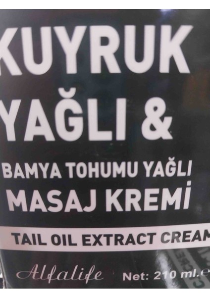 Kuyruk Yağlı Masaj Kremi