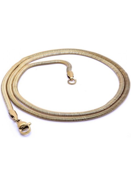 Erkek Italyan Çelik Kolye 1,5mm x 3mm fiyatları