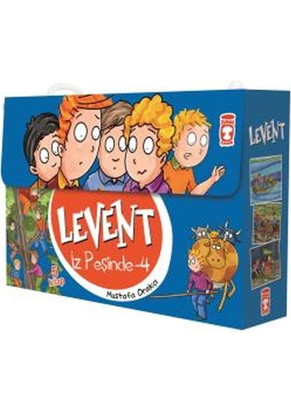 Levent Iz Peşinde - 04 Set (5 Kitap Takım)