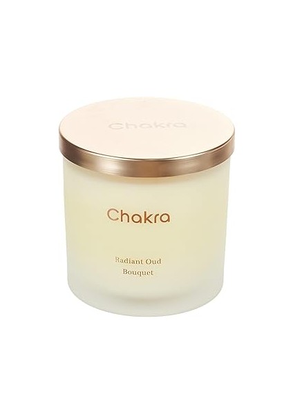 Chakra Kokulu Mum 400 G - Radiant Oud Bouquet